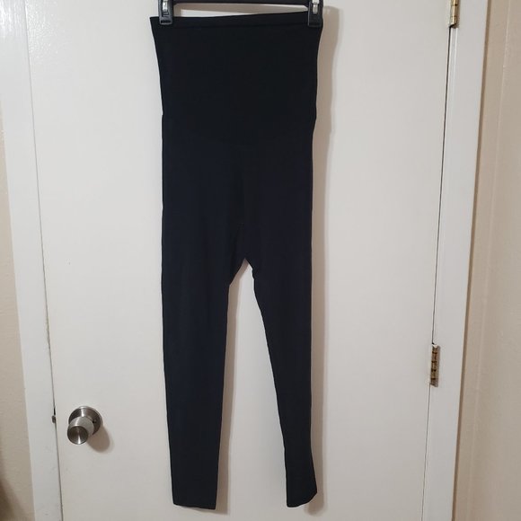 Motherhood Maternity Pants & Jumpsuits 2 Black Over Belly Maternity